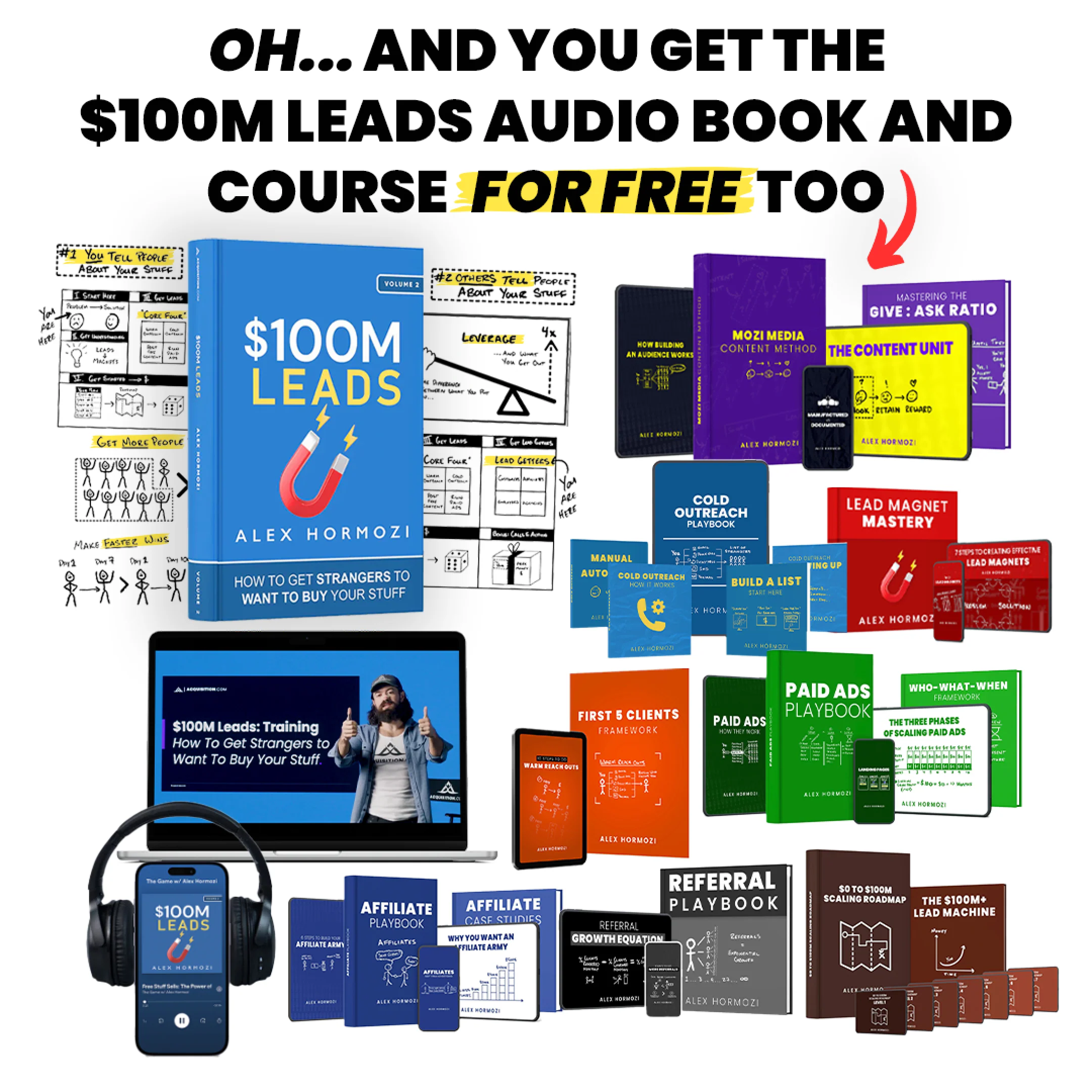$100M Leads: How To Get Strangers To Want To Buy Your Stuff (Hardcover) - Image 8